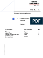 Manual Primary Dedusting System: 48021 / Barro Alto