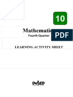 Mathematics 10 LAS Q4