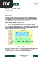 Nexys4™ PDM Filter Project: Revised February 3, 2014 This Manual Applies To The Nexys4 Rev. B