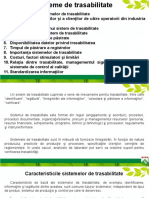 C 5 - Trasabilitate - Sisteme de Trasabilitate