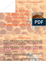 Legislation Alimentaire Couvrant La Production Primaire Apicole