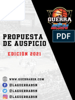 La Guerra Del BSN Official Sponsorship Proposal