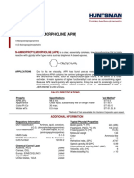 N-Aminopropylmorpholine (Apm) : Technical Bulletin