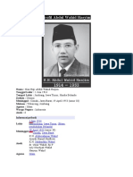 Profil Abdul Wahid Hasyim