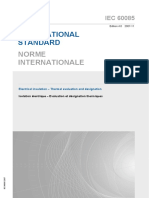 IEC 60085-2007 (Thermal Evaluation & Design)