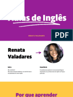 Aulas de Inglês com Renata Valadares