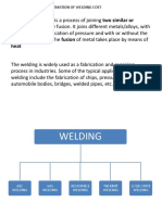 WELDING: Welding Is A Process of Joining Two Similar or Dissimilar Metals by Fusion. It Joins Different Metals/alloys, With