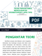 Praktikum Kimia Farmasi II Identifikasi Parasetamol Menggunakan Kromatografi Lapis Tipis