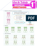 Restas Prestando para Primer Grado de Primaria