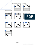 Guitar (Dadgad) Chords E7th