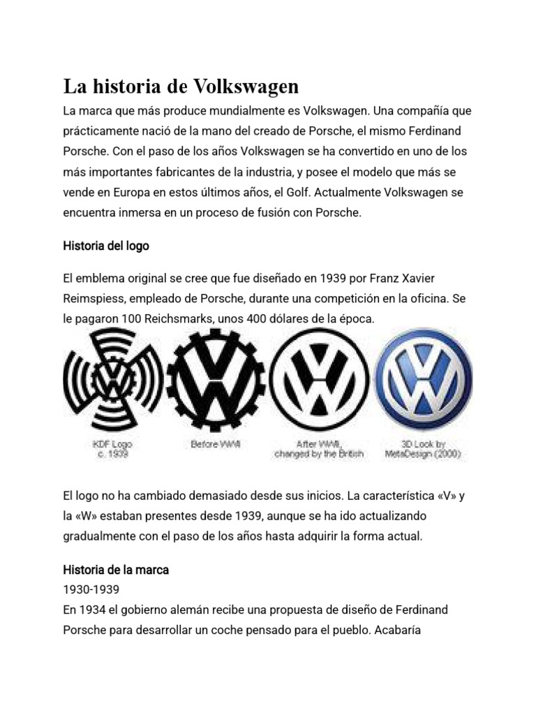 HISTORIA MARKI VOLKSWAGEN visual data 5