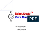 Robot Assist Users Manual