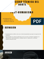 Post Humanismo