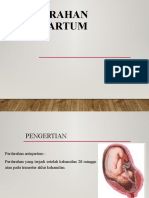 Perdarahan Antepartum (Pap)