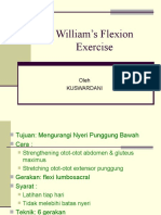 TL William’s Flexion Pertemuan I