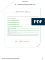 PTAFE01 Writing Skills Guide