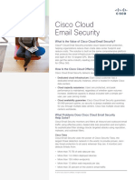 Cisco Cloud Email Security At-A-Glance