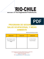 Programa de Sso & Ma Trio-Chile