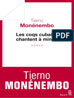 Les coqs cubains chantent a min - Monenembo, Tierno