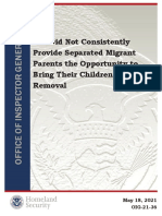 Homeland Security OIG 21 36 May21