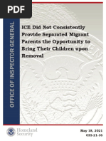 Homeland Security OIG 21 36 May21