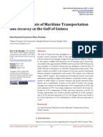 A SWOT Analysis of Maritime Transportation and Sec