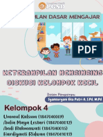 Kelompok 4-Ket. Mengelola Diskusi Kelompok Kecil