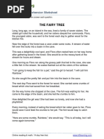 Reading Comprehension Worksheet Grade 5 Fairytree