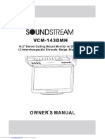 Soundstream Manual vcm143dmh