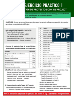 Ejercicio Practico Ms Project