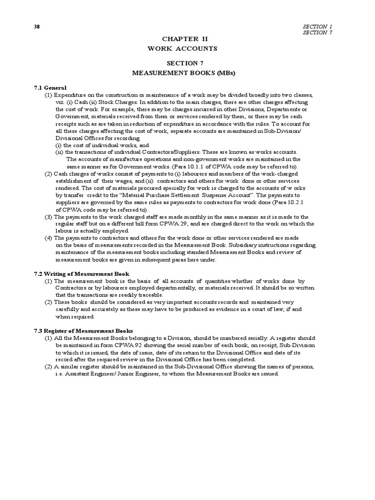 Measurement Book Guidelines for Engineers | PDF | Wall | Measurement
