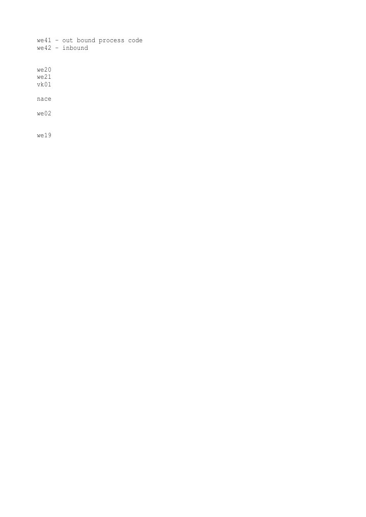 SAP Transaction Codes Guide | PDF