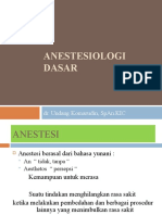 Anestesiologi Dasar
