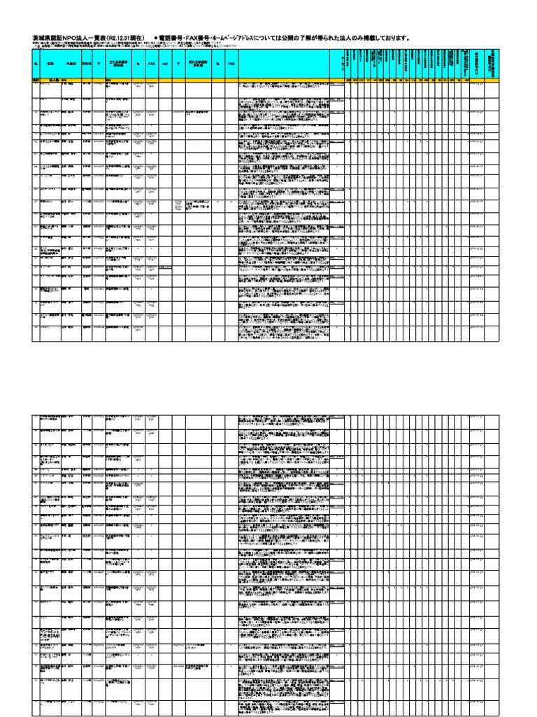 Npo Ichiran20201231 Pdf