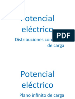 Potencial Eléctrico para Plano Infinito, Esfera Conductora y Aislante