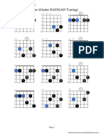 Guitar (Dadgad) Chords e Minor