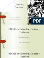 El Café en Colombia, Cultura y Tradición