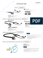 E Katalog Abn: ABN Classic Optima Stethoscope (Adult) RP 820.000