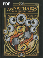 Core Book #4 Xanathar S Guide To Everything