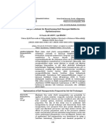 SOL-JEL Y - NTEM - LE HAZIRLANMI - ZnO NANOPART - K - LLER - N OPT - M - ZASYONU (#491566) - 587392