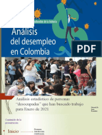 Analisis Desempleo en Colombia