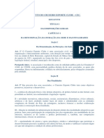 Estatuto Do Cruzeiro Esporte Clube CEC