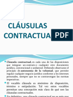 Clausulas Contractuales