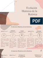 Evolución Histórica de La Retórica