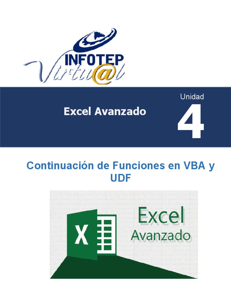 20 Funciones de Excel en VBA | PDF | Visual Basic para Aplicaciones ...