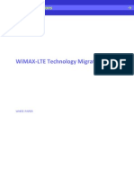 WiMAX-LTE Technology Migration White Paper