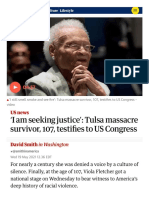 I Am Seeking Justice' - Tulsa Massacre Survivor, 107, Testifies To US Congress - US News - The Guardian