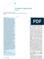 Spinal Fracture and Luxation in Dogs and Cats: A Retrospective Evaluation of 95 Cases