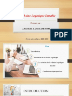 Présentation Logistique Durable