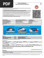 Irctcs E-Ticketing Service Electronic Reservation Slip (Personal User)